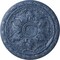 Ekena Millwork Baile Ceiling Medallion (Fits Canopies up to 3 1/4"), Hnd-Painted Americana Crackle, 20"OD x 1 5/8"P CM20BLAMC - alternate 1